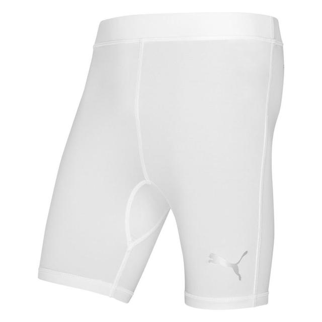 PUMA Baselayer Liga Tights - White, size Small on Productcaster.