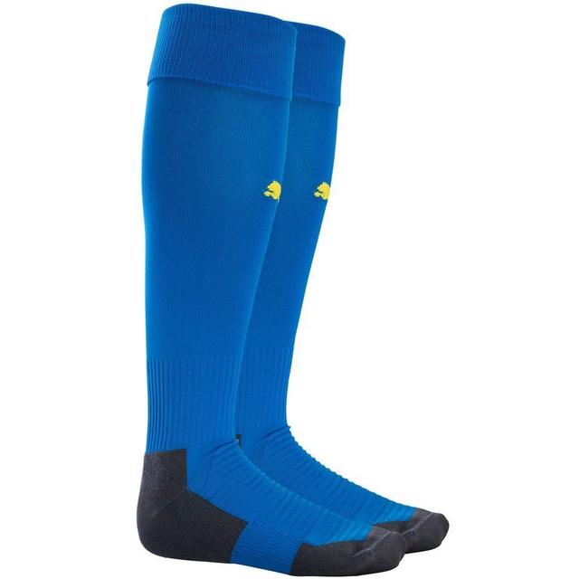 PUMA Football Socks Liga Core - Blue/cyber Yellow, size 47-49 on Productcaster.