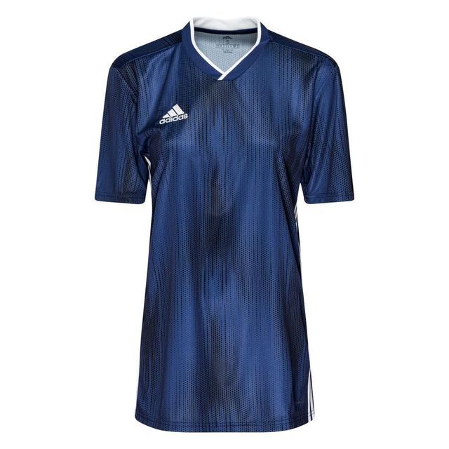 adidas Playershirt Tiro 19 - Dark Blue/white, size 140 cm/10 years on Productcaster.