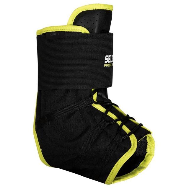 Select Ankle Support Lace Up - Black/volt, size X-Small on Productcaster.