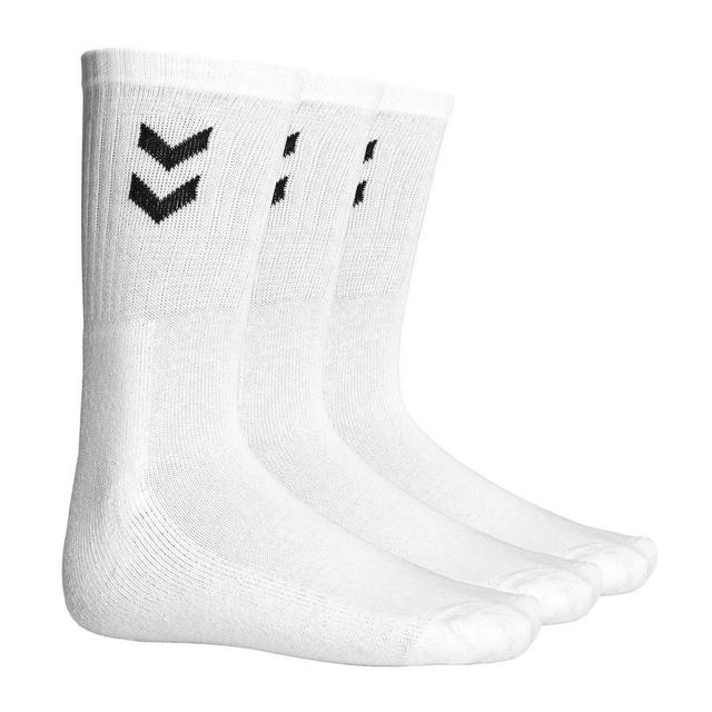 Hummel Socks Basic 3-pack - White, size 32-35 on Productcaster.