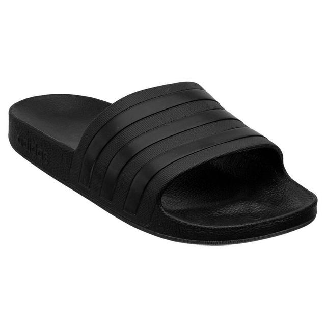 adidas Slide Adilette - Black, size 48½ on Productcaster.