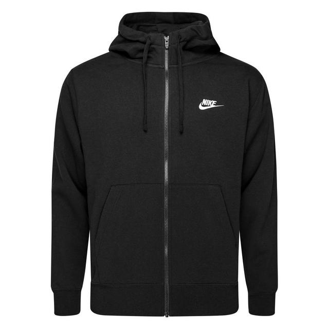 Nike Hoodie Nsw Club - Black/white, size X-Large on Productcaster.