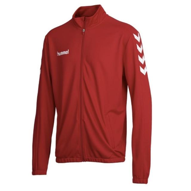 Hummel Core Poly Training Jacket - Red/white, size Small on Productcaster.