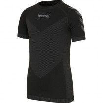 Hummel First Seamless Top - Black, size Medium/Large on Productcaster.