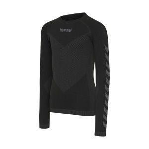 Hummel First Seamless Top - Black, size X-Small/Small on Productcaster.