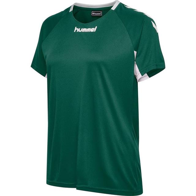 Hummel Core Team Playershirt - Green Woman, size Large on Productcaster.