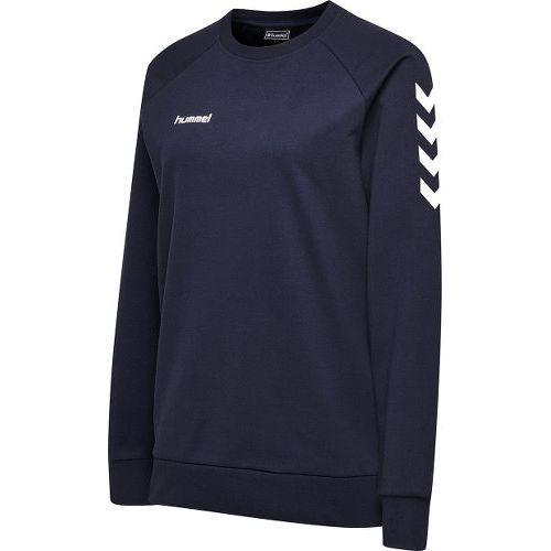 Hummel Go Cotton Sweatshirt - Navy Women, size Small on Productcaster.