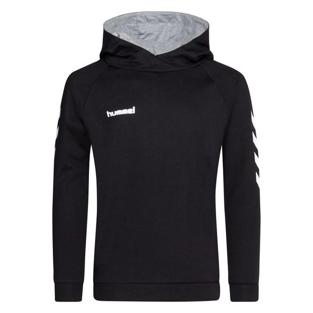 Hummel Hoodie Go Cotton - Black/white Kids, size 176 cm on Productcaster.