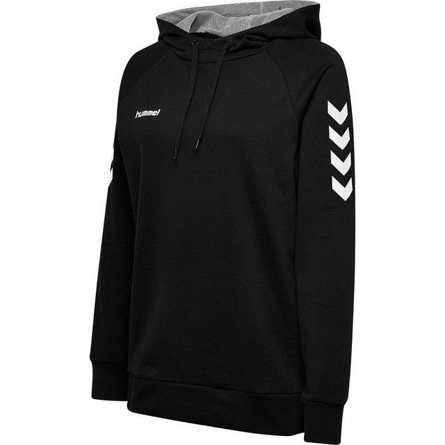 Hummel Hoodie Go Cotton - Black Women, size Large on Productcaster.