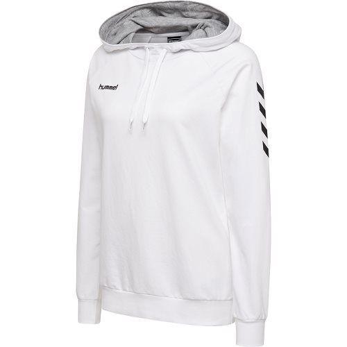 Hummel Go Cotton Hoodie - White Women, size Large on Productcaster.