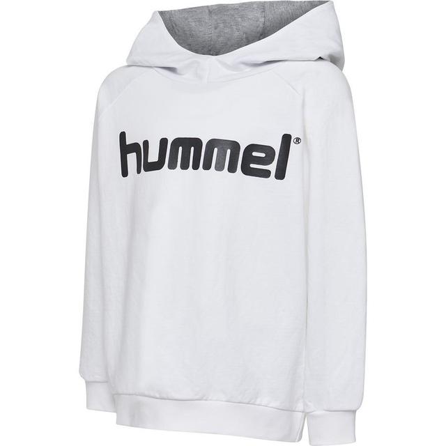 Hummel Go Cotton Logo Hoodie - White Kids, size 128 cm on Productcaster.