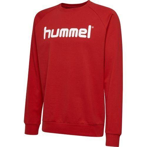 Hummel Go Cotton Logo Sweatshirt - Red Kids, size 152 cm on Productcaster.