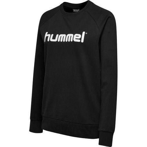 Hummel Go Cotton Logo Sweatshirt - Schwarz Damen, Größe Small on Productcaster.