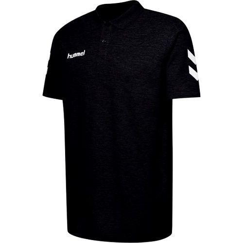 Hummel Go Cotton Polo - Black Kids, size 128 cm on Productcaster.