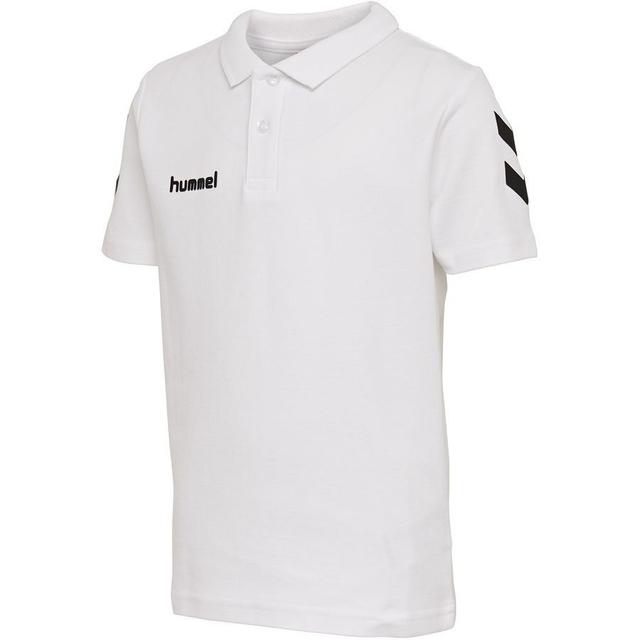 Hummel Go Cotton Polo - White Kids, size 140 cm on Productcaster.