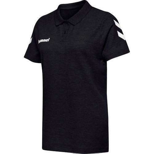 Hummel Go Cotton Polo - Black Woman, size X-Large on Productcaster.