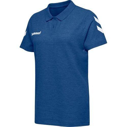 Hummel Go Cotton Polo - Blue Women, size XX-Large on Productcaster.