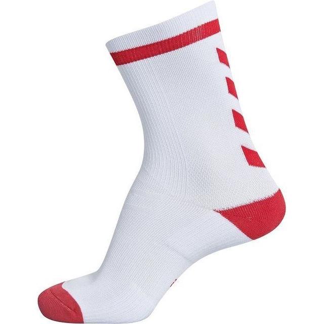 Hummel Training Socks Elite Low - White/red, size 43-45 on Productcaster.