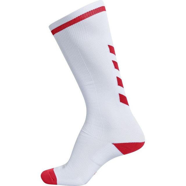 Hummel Training Socks Elite High - White/red, size 35-38 on Productcaster.