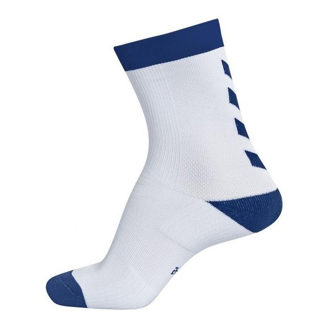 Hummel Element Socks 2-pack - White/blue, size 46-48 on Productcaster.