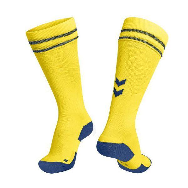 Hummel Football Socks Element - Yellow/blue, size 27-30 on Productcaster.