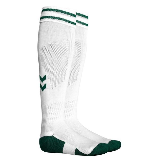 Hummel Football Socks Element - White/green, size 35-38 on Productcaster.