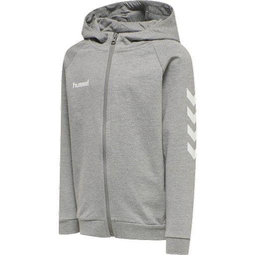 Hummel Hoodie Go - Grey/white Kids, size 116 cm on Productcaster.