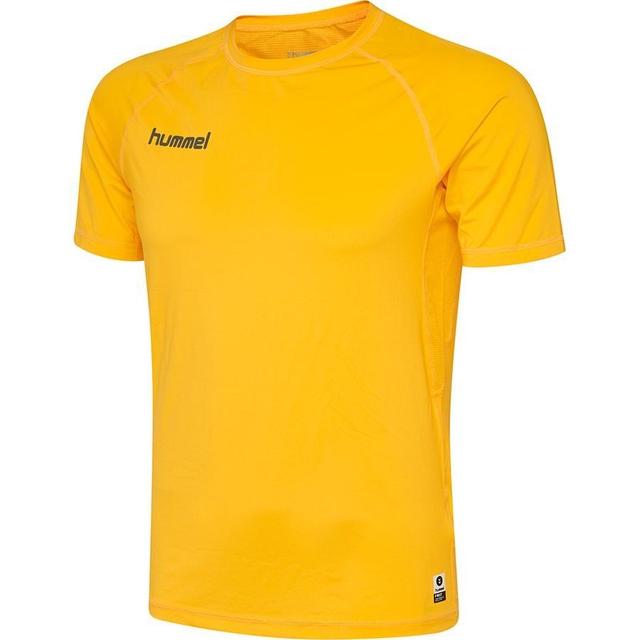 Hummel First Performance Top - Gelb, Größe Small on Productcaster.