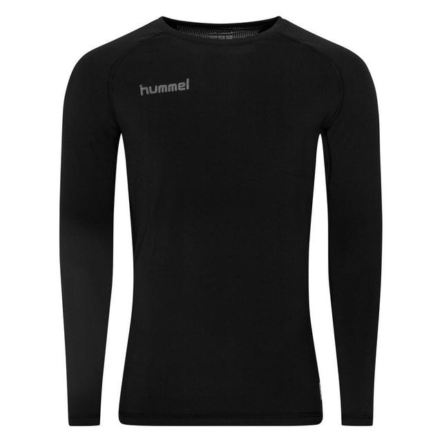 Hummel First Performance Baselayer Long Sleeves - Black, size Medium on Productcaster.