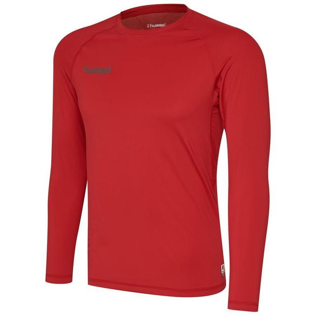 Hummel First Performance Baselayer L/s - True Blue, size Large on Productcaster.