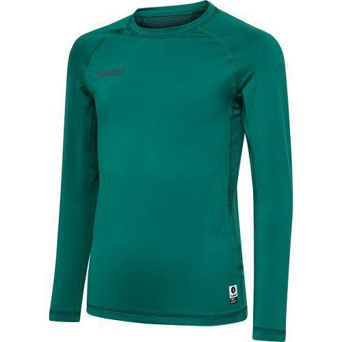 Hummel Training Shirt First Performance - Green Kids, size 140 cm on Productcaster.