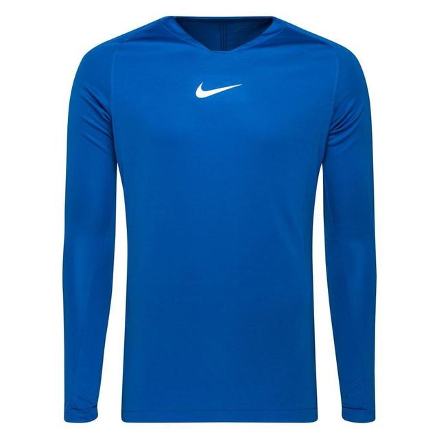 Nike Trainingsshirt Park 1stlyr Dry - Blauw/wit, maat Large on Productcaster.