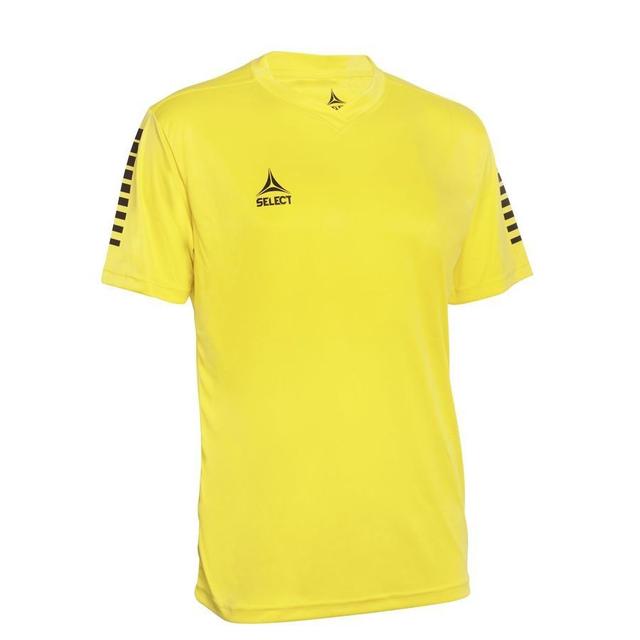 Select Pisa Playershirt - Yellow/black, size XX-Large on Productcaster.