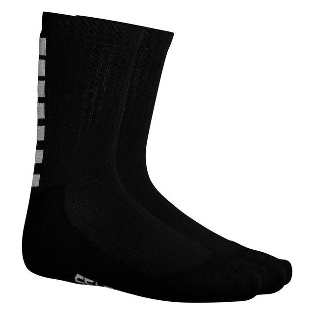 Select Football Socks Striped Short - Black/white, size 46-48 on Productcaster.