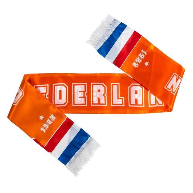 Holland Satin Scarf - Orange/red/blue/white - , size One Size on Productcaster.