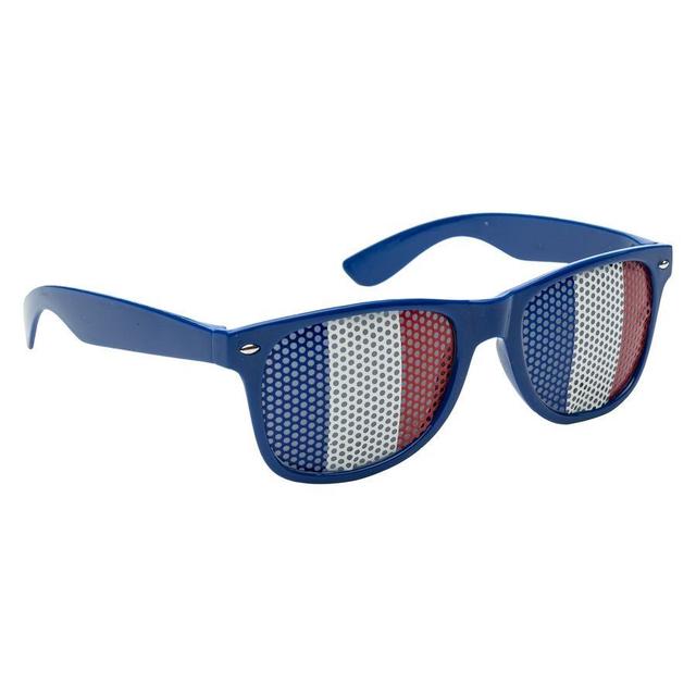 France Sunglasses - Blue/white/red - , size ['One Size'] on Productcaster.