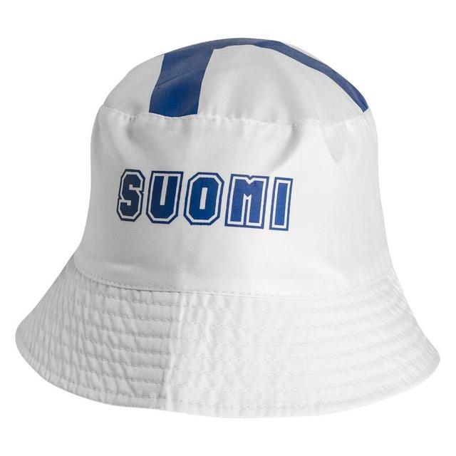 Finland Bucket Hat - White/blue - , size One Size Adult on Productcaster.