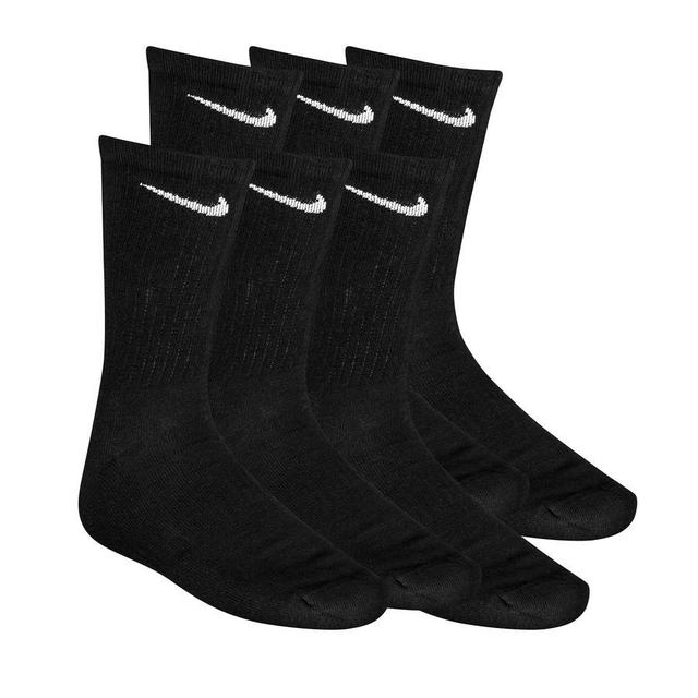 Nike Socks Cushion 6-pack - Black/white, size XL: 46-50 on Productcaster.