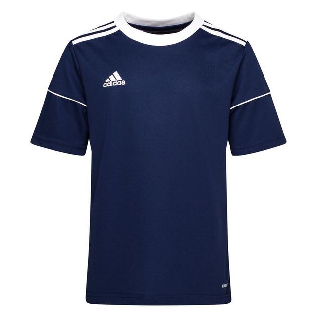 adidas Playershirt Squad 17 - Dark Blue/white Kids, size 128 cm on Productcaster.