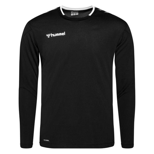 Hummel Playershirt Authentic Poly - Black/white Kids, size 116 cm on Productcaster.