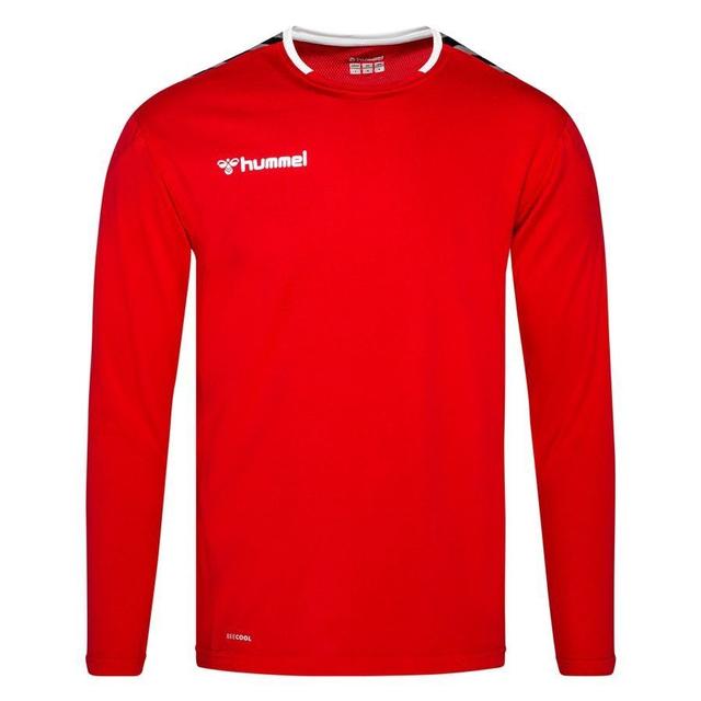 Hummel Playershirt Authentic Poly - True Red/white Kids, size 140 cm on Productcaster.