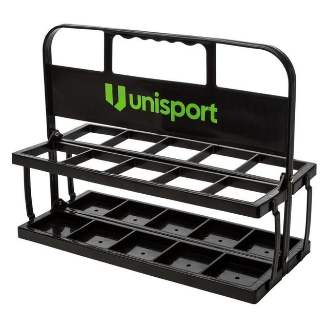 Unisport Bottle Holder 10 - Black/green, size One Size on Productcaster.