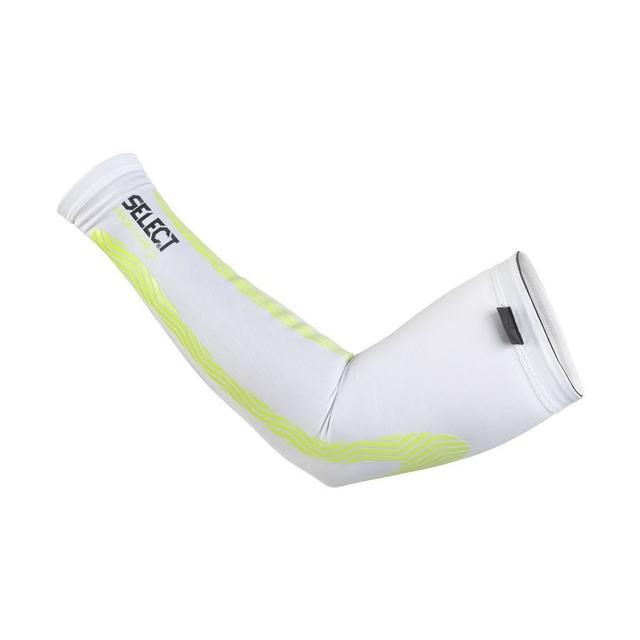 Select Compression Arm Sleeve - Vit, storlek Small on Productcaster.