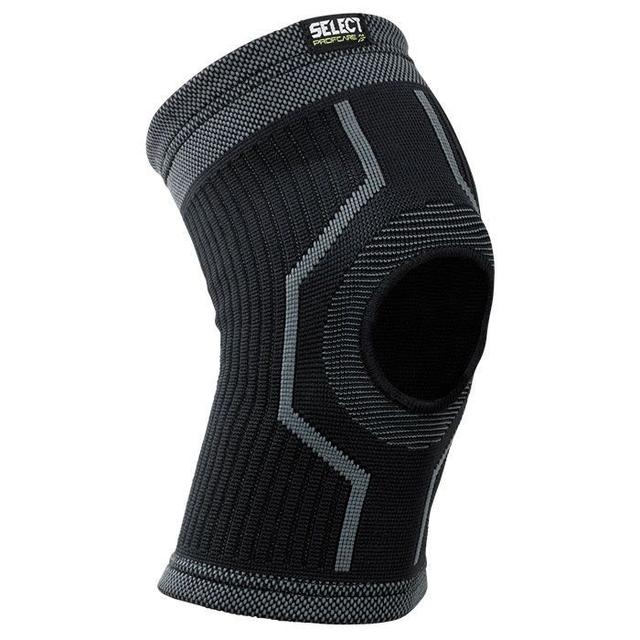 Select Knee Support With Hole - Black, size X-Large on Productcaster.