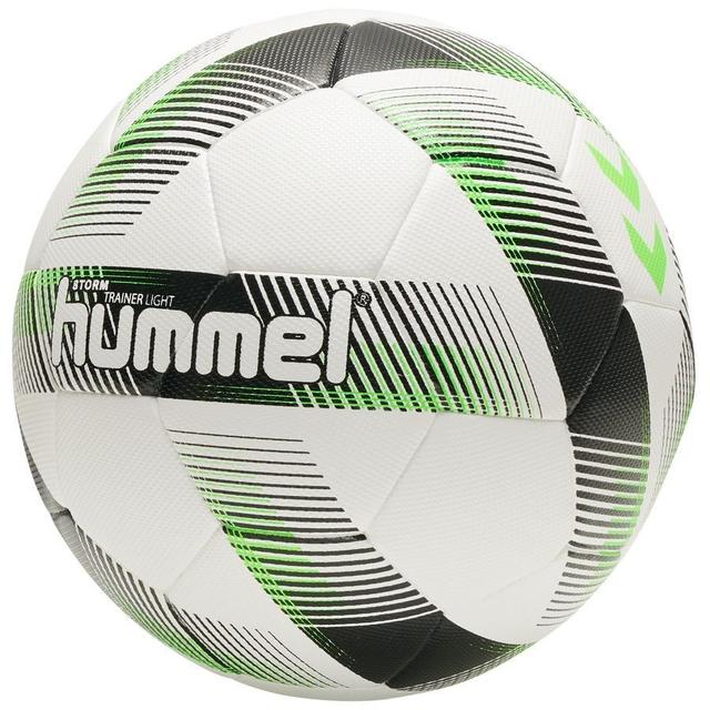 Hummel Football Storm Trainer Light - White/black/green, size Ball SZ. 4 on Productcaster.