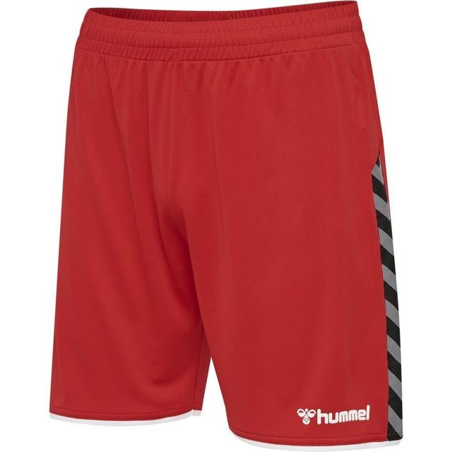 Hummel Shorts Authentic Poly - True Red, size ['Small'] on Productcaster.