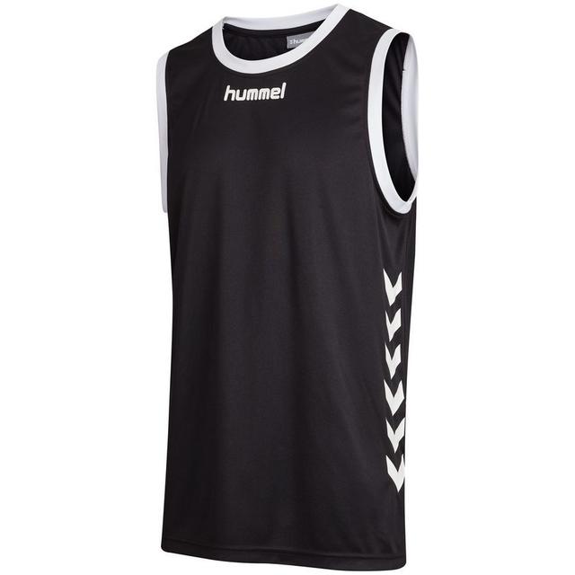 Basket Jersey With Sporty Chevrons And a Deep Crew Neck - Hummel, size 116-128 cm on Productcaster.