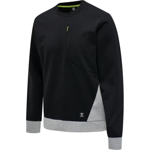 Hummel Tropper Sweatshirt - Black, size Large on Productcaster.