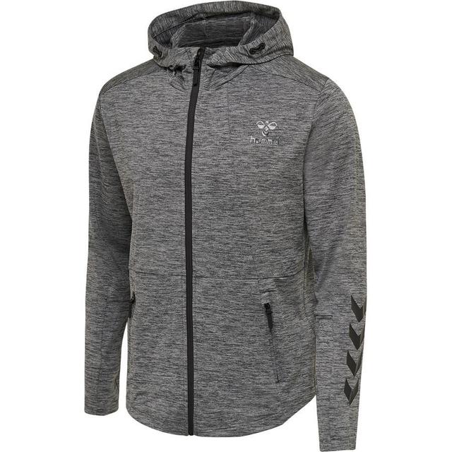 Hummel Aston Hoodie - Grey, size Large on Productcaster.